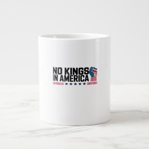 Geen Koningen In Amerika USA Creatieve Casual Grote Koffiekop