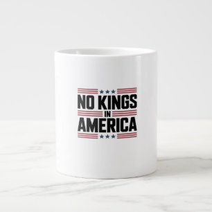 Geen Koningen In Amerika USA Creatieve Stijl Grote Koffiekop