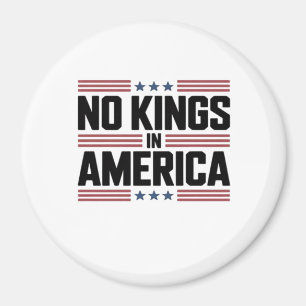 Geen Koningen In Amerika USA Creatieve Stijl Magneet