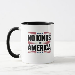 Geen Koningen In Amerika USA Creatieve Stijl Mok