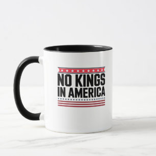 Geen Koningen In Amerika USA Krachtig Ontwerp Mok