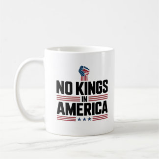 Geen Koningen In Amerika USA Retro Klassieker Koffiemok