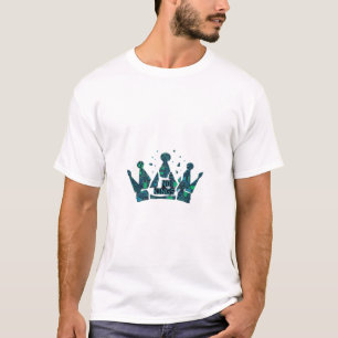 Geen Koningen In Amerika Vrijheid Esthetiek T-shirt