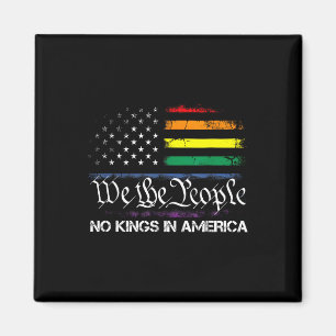 Geen koningen in Amerika, wij dragen de politieke Magneet