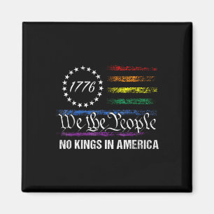 Geen koningen in Amerika, wij dragen de politieke Magneet