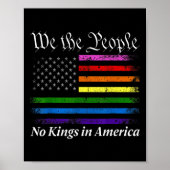 Geen koningen in Amerika, wij hebben de Amerikaans Poster (Voorkant)