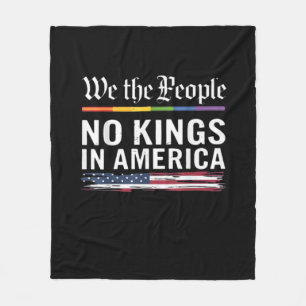 Geen Koningen In Amerika Wij Het Volk Politiek Ame Fleece Deken