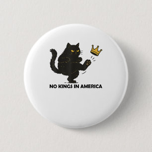 Geen Koningen In Amerika Wij Het Volk Politiek Vin Ronde Button 5,7 Cm