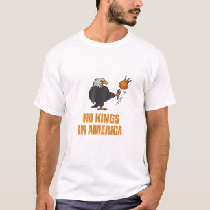 Geen Koningen In Amerika Wij Het Volk Politiek Vin T-shirt