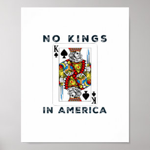Geen Koningen In Amerika Wij Het Volk Politieke Cr Poster