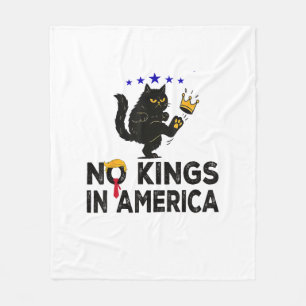 Geen Koningen In Amerika Wij Het Volk Politieke Mi Fleece Deken