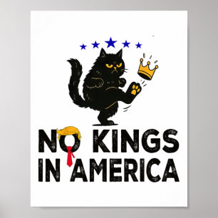 Geen koningen in Amerika wij het volk politieke Sh Poster
