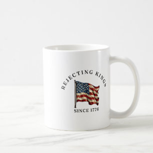Geen koningen in Amerika Wij, het volk, verzetten  Koffiemok