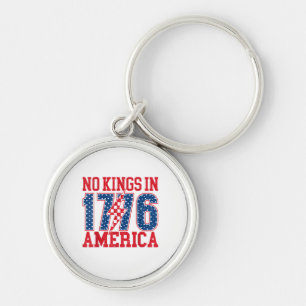 Geen Koningen In Amerika Wij Het Volk Vintage Sleutelhanger