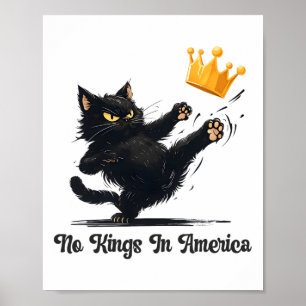 Geen koningen in Amerika, wij zijn het politieke v Poster