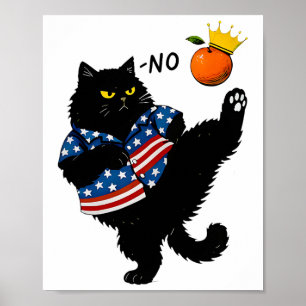 Geen koningen in Amerika Zwarte kat Wij de mensen Poster