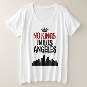 Geen koningen in Los Angeles - Urban Rebellion Grote Maat T-shirt