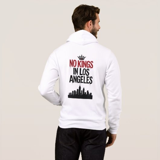 Geen koningen in Los Angeles - Urban Rebellion Hoodie (Achterkant volledig)