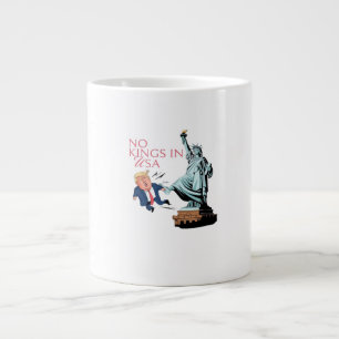 Geen Koningen In USA-standbeeld om Fump Classic er Grote Koffiekop