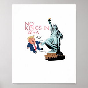 Geen Koningen In USA-standbeeld om Fump Classic er Poster