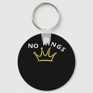 Geen Koningen Klassiek Retro Cool Sleutelhanger