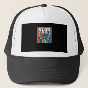 Geen Koningen Klassieke Patriottische Stijl Trucker Pet