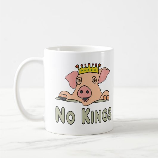 Geen Koningen Koffiemok (Links)