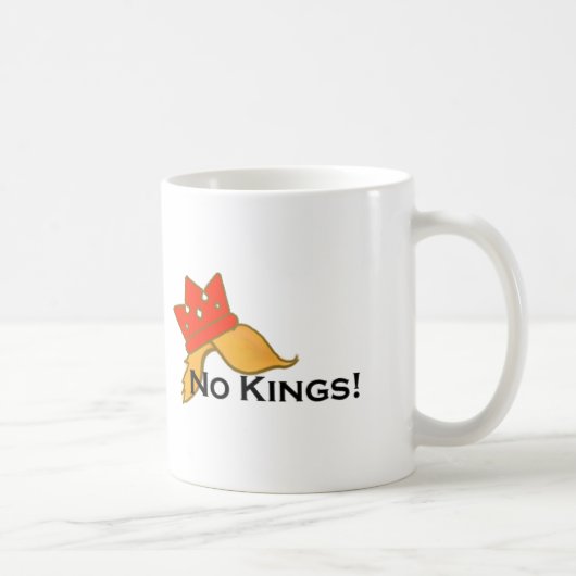 Geen Koningen Koffiemok (Rechts)
