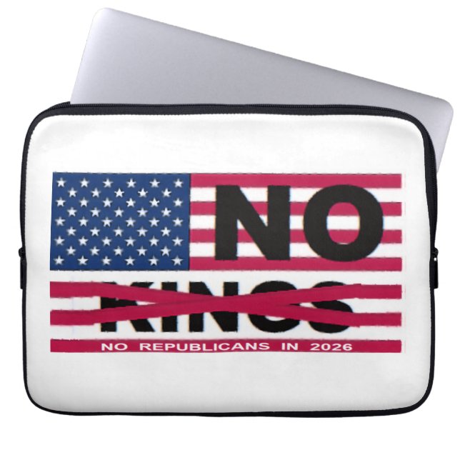 GEEN KONINGEN LAPTOP SLEEVE (Voorkant)