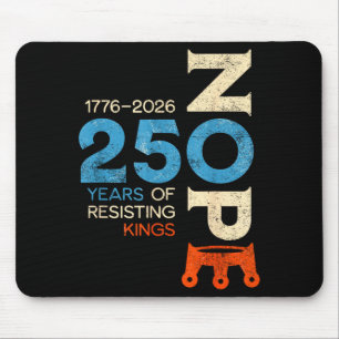 Geen Koningen Maart 28 2026 Protestbord Muismat