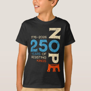 Geen Koningen Maart 28 2026 Protestbord T-shirt