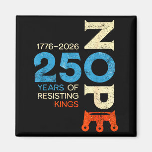 Geen koningen march 28 2026 protest bord  magneet
