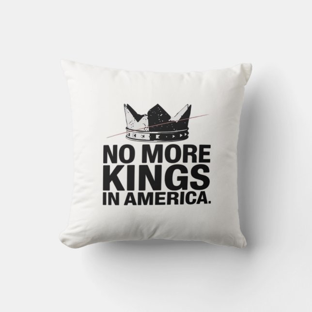 Geen Koningen Meer In Amerika Kussen (Voorkant)
