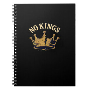 Geen Koningen Minimalistisch Schoon Notitieboek