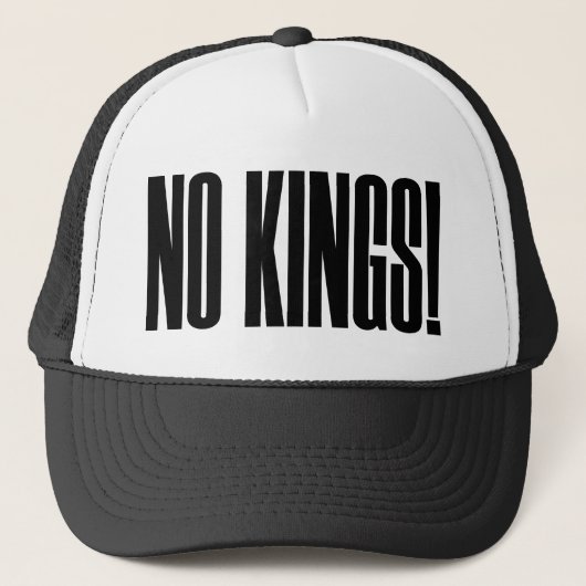 GEEN KONINGEN! - nokingstees - Snapback - Trucker Pet (Voorkant)