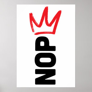 Geen Koningen NOPE Poster