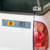 Geen Koningen / Onverdeeld Bumpersticker (Op Truck)