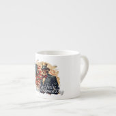Geen Koningen Oom Sam Onafhankelijkheidsdag Kunst Espresso Kop (Voorkant rechts)