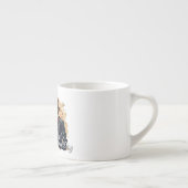 Geen Koningen Oom Sam Onafhankelijkheidsdag Kunst Espresso Kop (Rechts)