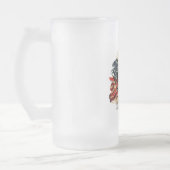Geen Koningen Oom Sam Onafhankelijkheidsdag Kunst Matglas Bierpul (Links)