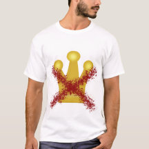 Geen koningen politieke stellingname T-shirt