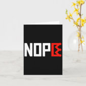 Geen koningen protestbord horizontaal kaart (Gele Bloem)