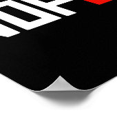 Geen koningen protestbord horizontaal poster (Hoek)