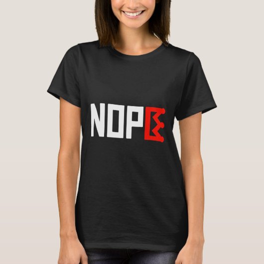 Geen koningen protestbord horizontaal t-shirt (Voorkant)