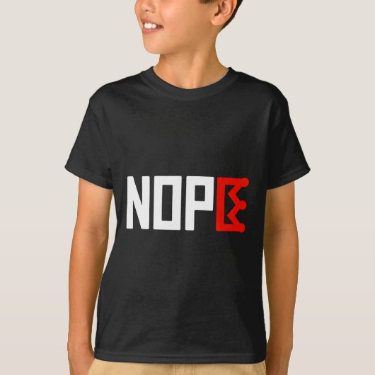 Geen koningen protestbord horizontaal t-shirt (Voorkant)