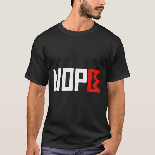Geen koningen protestbord horizontaal t-shirt (Voorkant)
