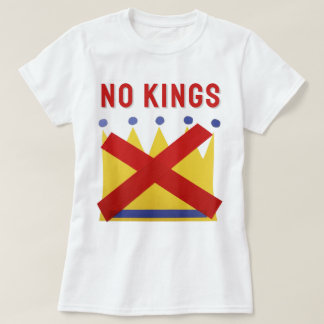 Geen Koningen Protesteer Verzet T-shirt
