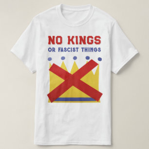 Geen Koningen Protesteer Verzet T-shirt
