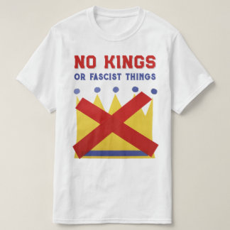 Geen Koningen Protesteer Verzet T-shirt