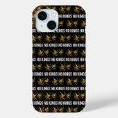 Geen Koningen Protests Case-Mate iPhone Case (Achterkant)
